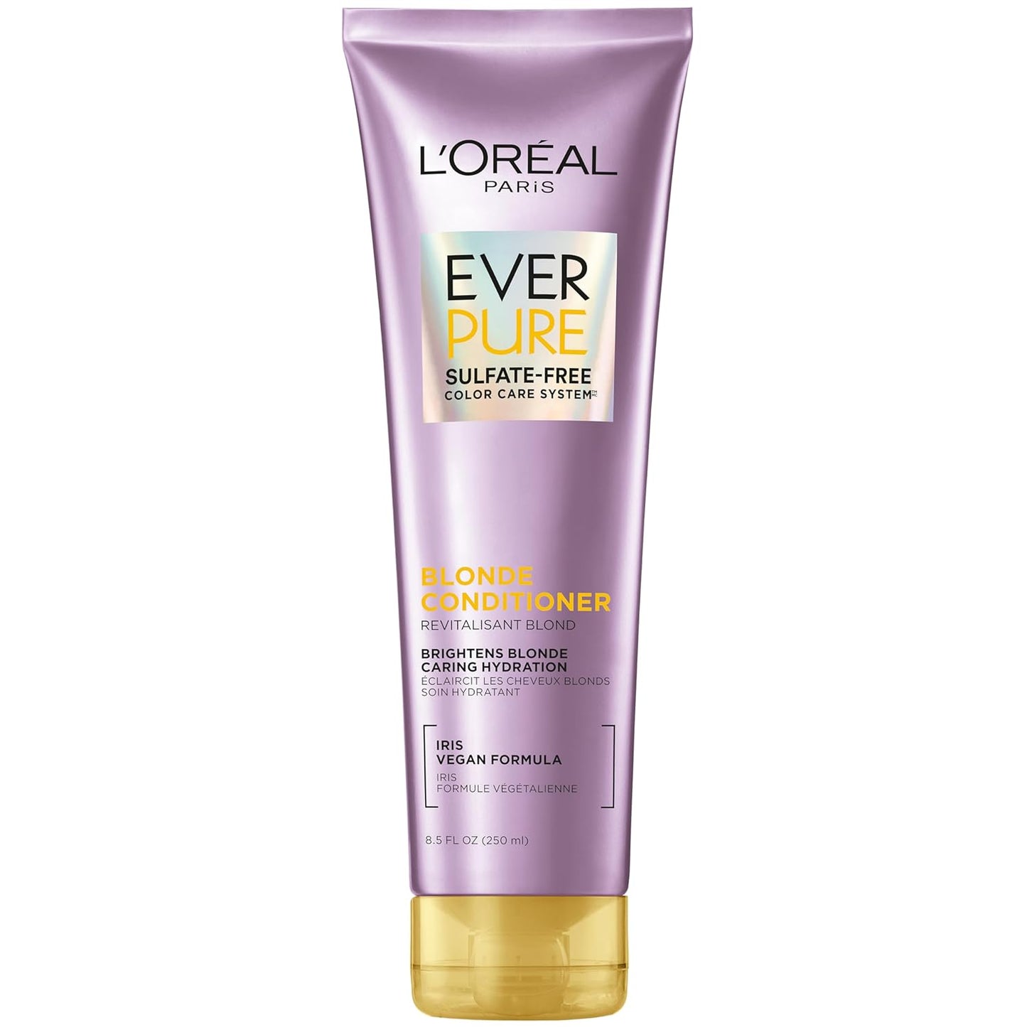 L'Oreal Paris Blonde Sulfate Free Conditioner - Neutralizes Brass & Balances Color - 8.5 Fl Oz