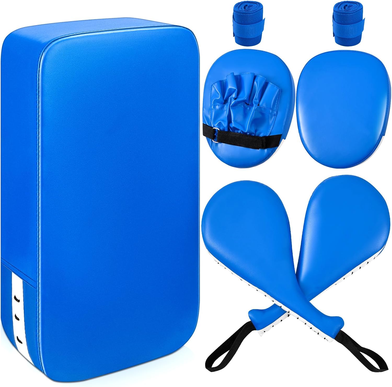 7 in 1 Taekwondo Kick Pad Set for Boxing and Martial Arts Training