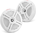 Pyle 7.7ft Dual Marine Speakers - Weather Resistant Stereo Sound