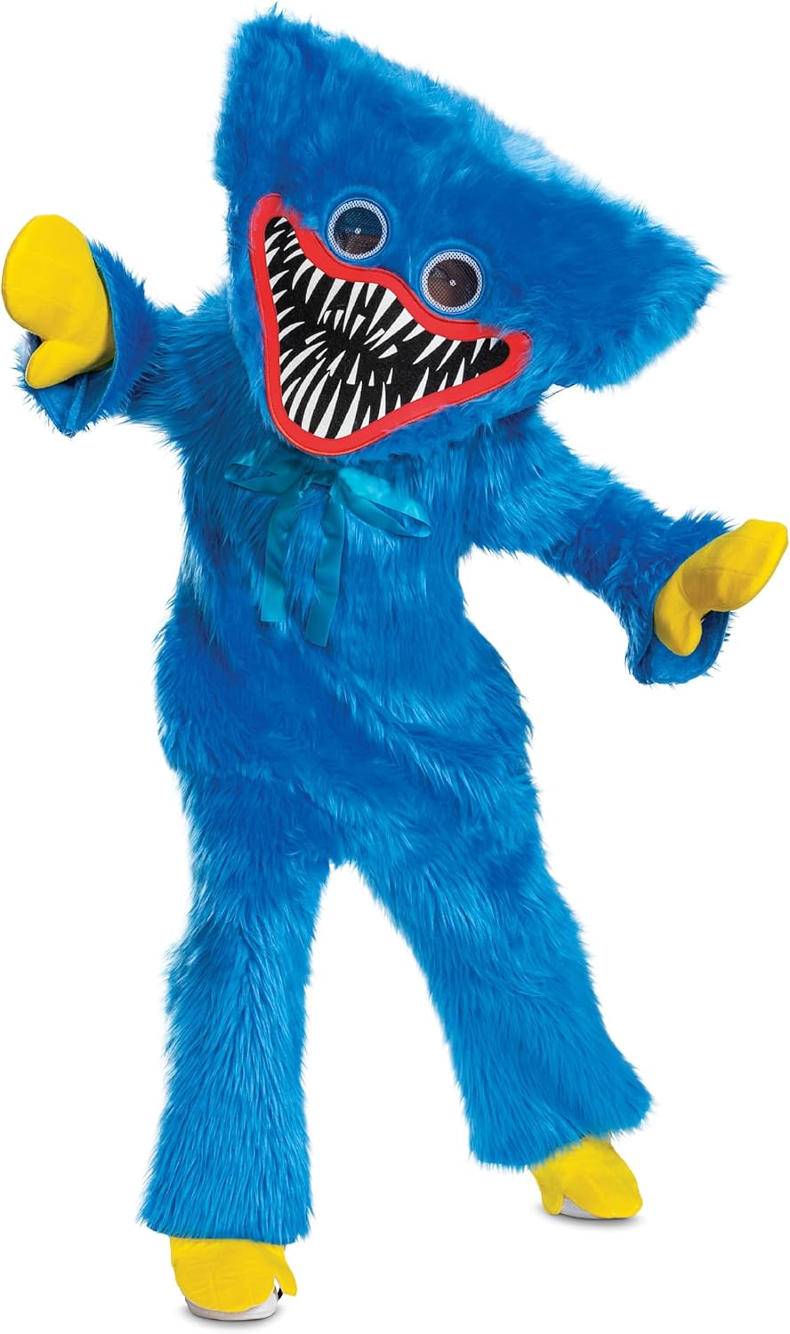 Official Poppy Playtime Huggy Wuggy Costume for Kids Fun