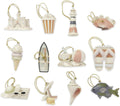 Lenox SUMMER MINI ORNAMENTS - 12 Porcelain Holiday Accents