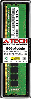 A-Tech 8GB DDR4 2666MHz RAM Module for Dell Alienware Aurora R10