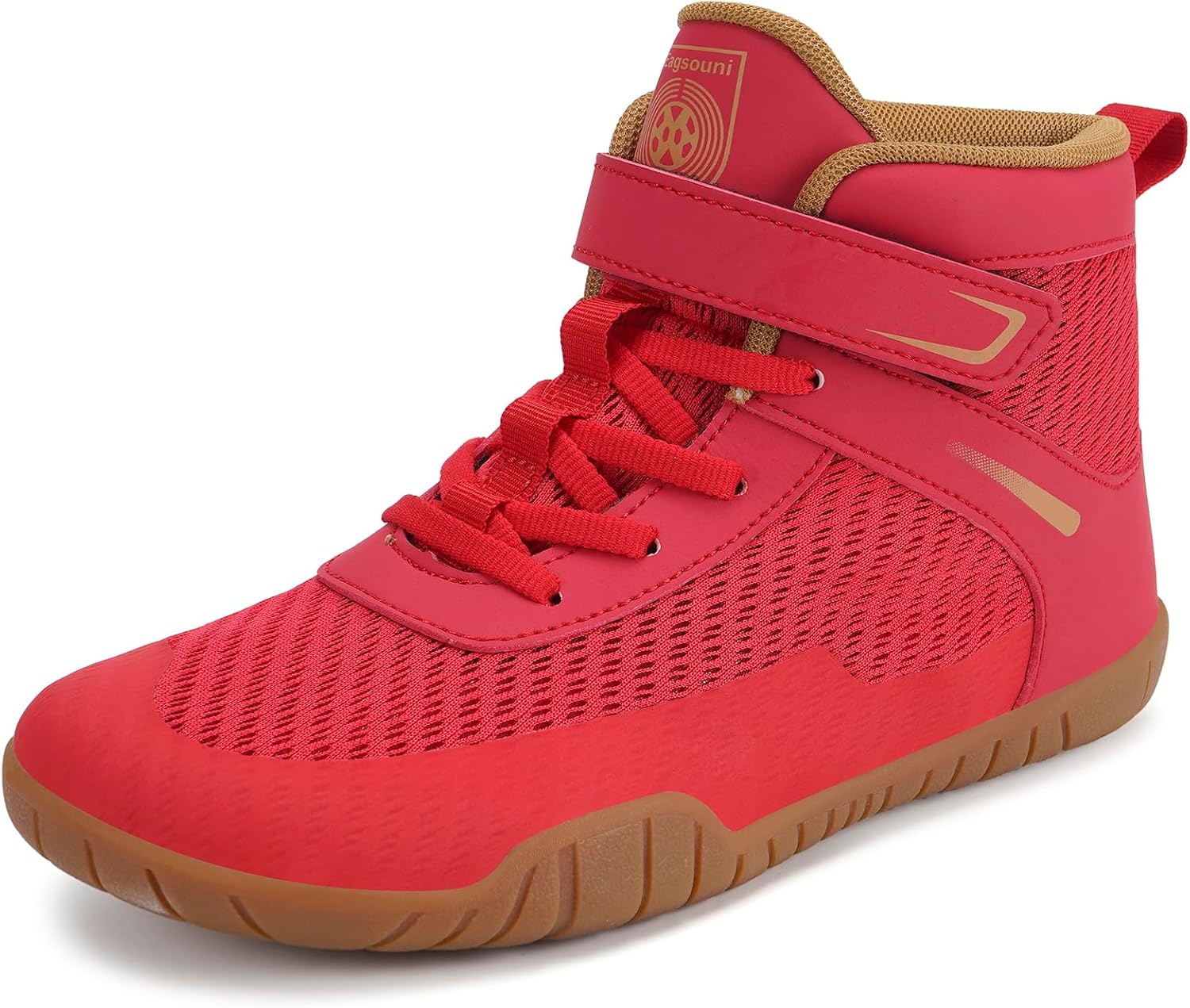 Sisttke Kids Wrestling Shoes for Boys and Girls Fitness Sneakers