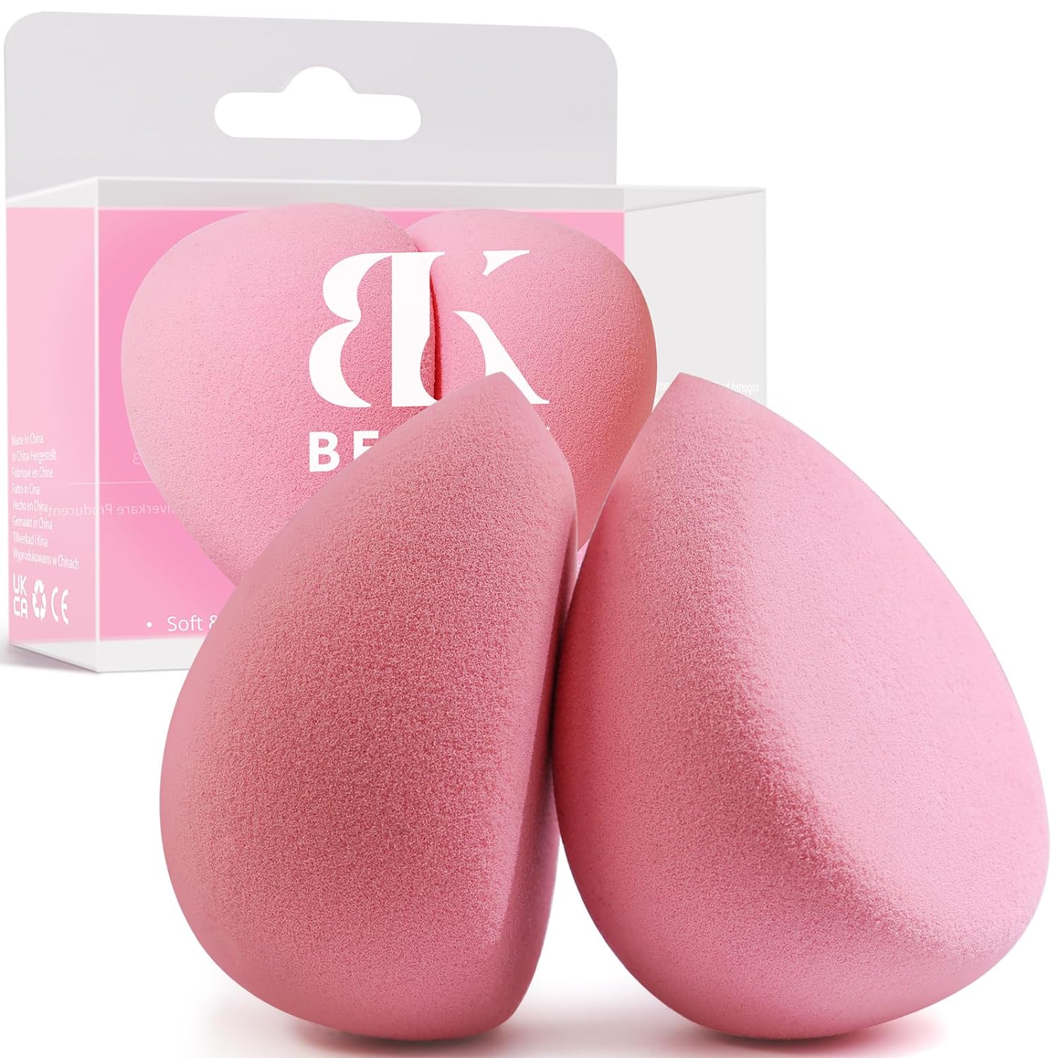 BEAKEY Patented Makeup Sponge Set: Flawless Foundation