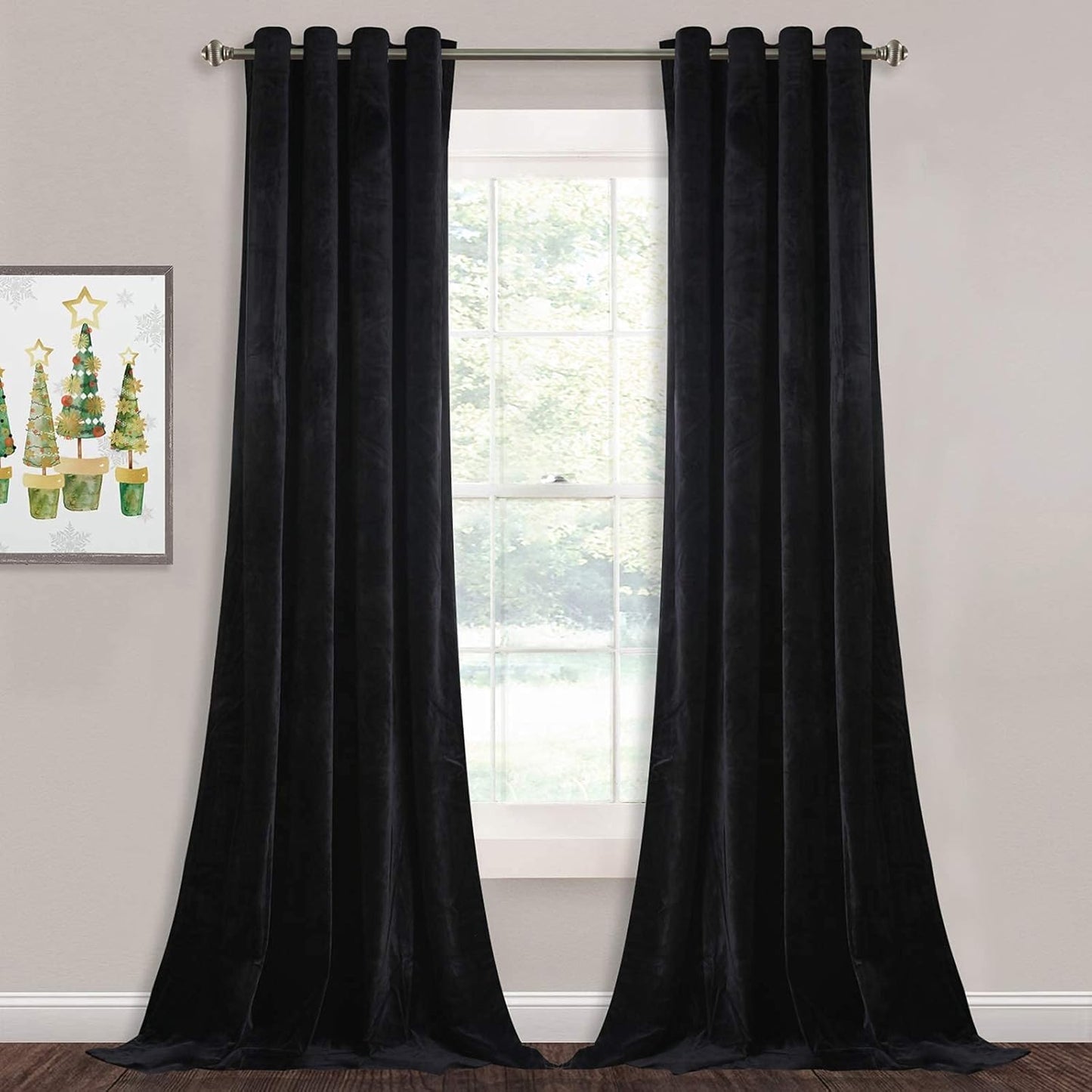 StangH Blackout Velvet Curtains for Luxurious Home Decor