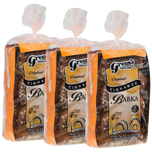 Green's Bakery Cinnamon Loaf Babka - Fresh Kosher Delight