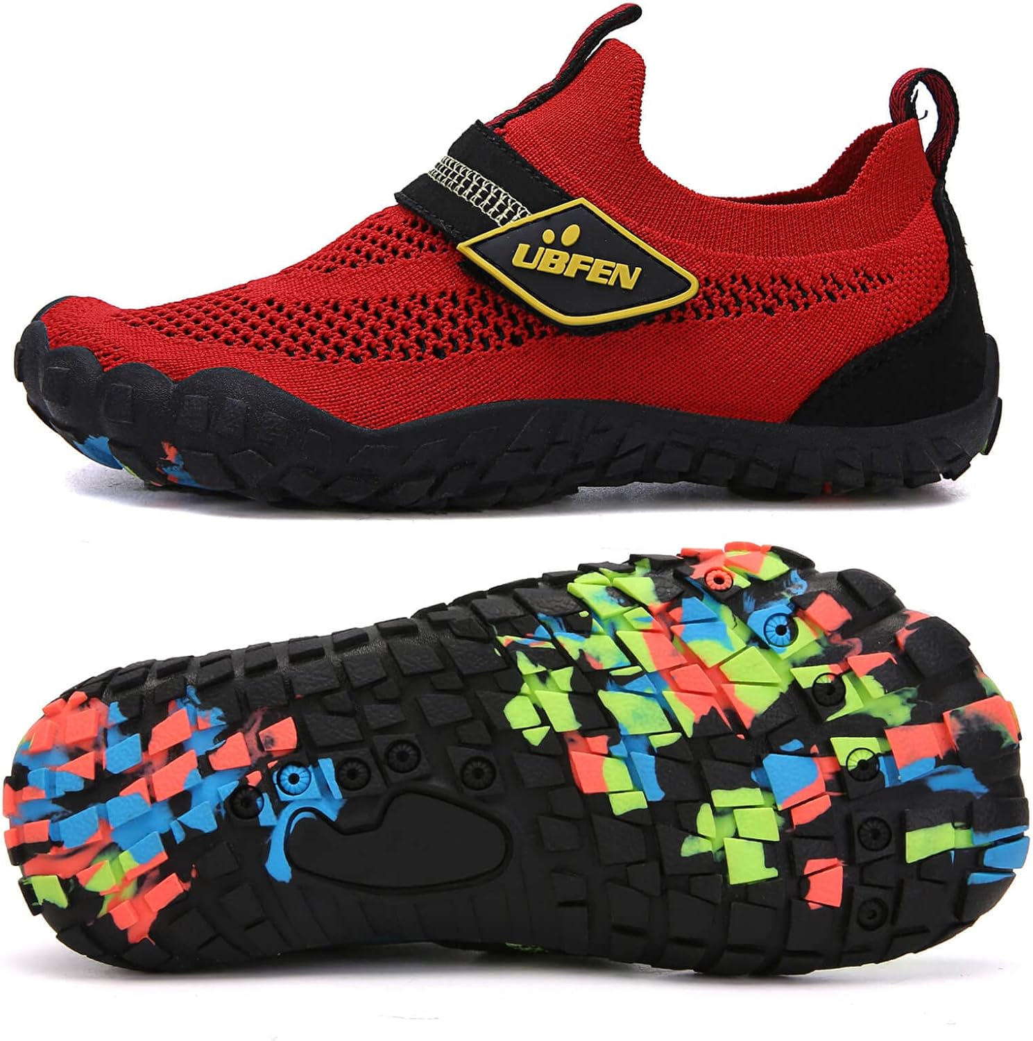 UBFEN Water Shoes for Kids - Quick Dry Aqua Socks for Beach