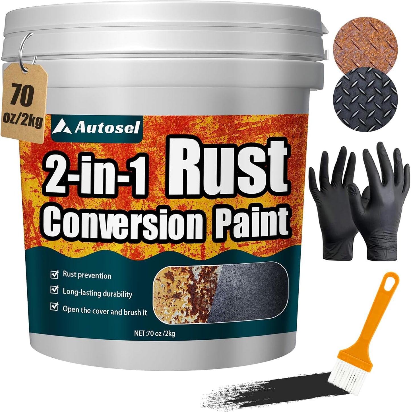 2-in-1 Rust Converter & Metal Primer for Ultimate Protection