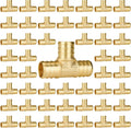 SUNGATOR 50-Pack 3/4 Inch Pex Tee Fittings for Plumbing Needs