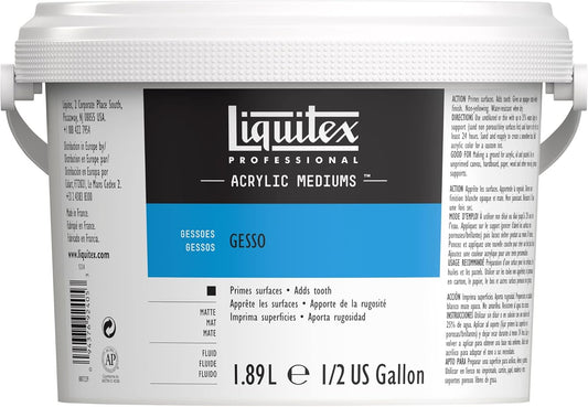Liquitex Professional Gesso Surface Prep Medium for Artists