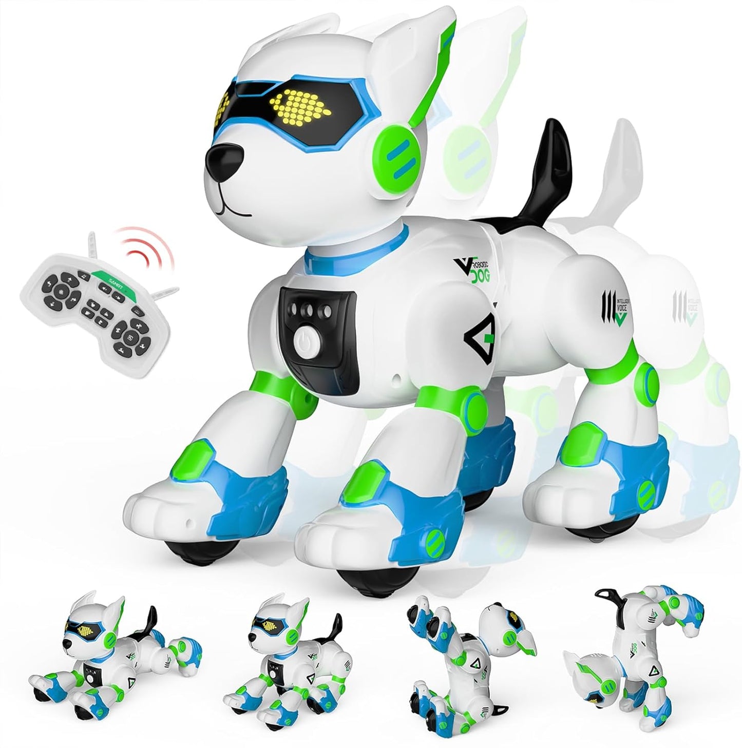 Interactive Robot Dog Toy for Kids - Smart Programmable Pet