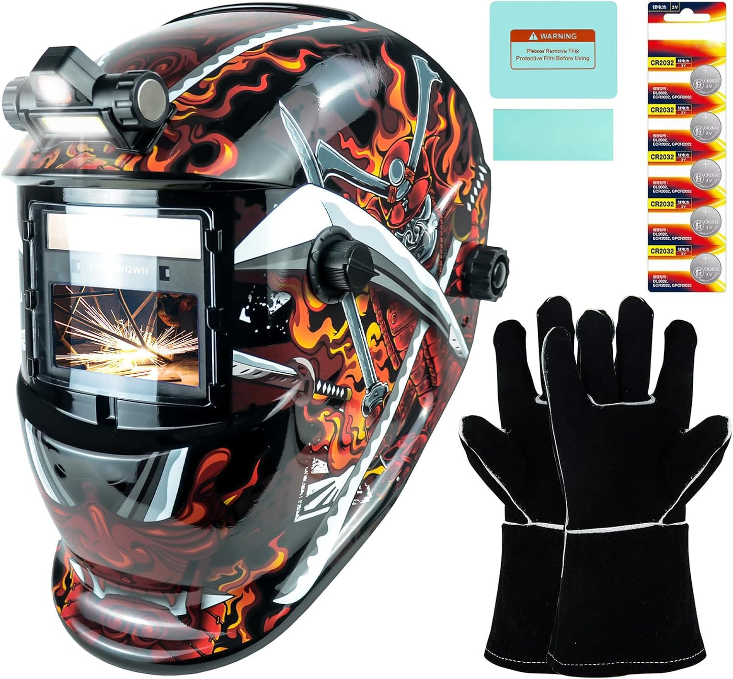 True Color Auto Darkening Welding Helmet - Optimal Clarity & Wide Shade Range!