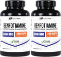 Benfotiamine 300mg 200 Capsules 2-Pack - Fat Soluble B1