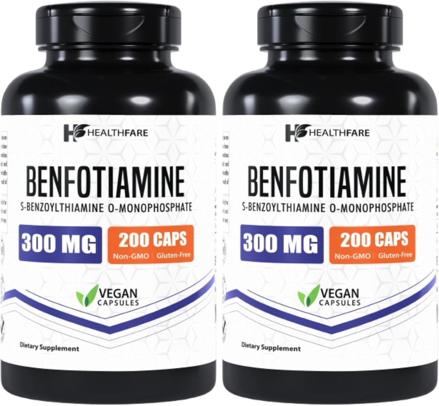 Benfotiamine 300mg Capsules for Overall Health Support