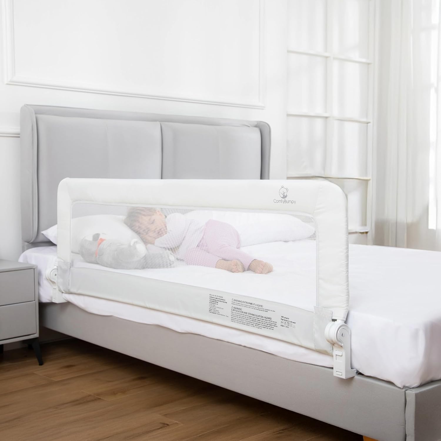 ComfyBumpy Bed Rail for Toddlers - Safe Sleep Solution