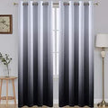 96 Inch Long Ombre Blackout Curtains for Stylish Room Decor