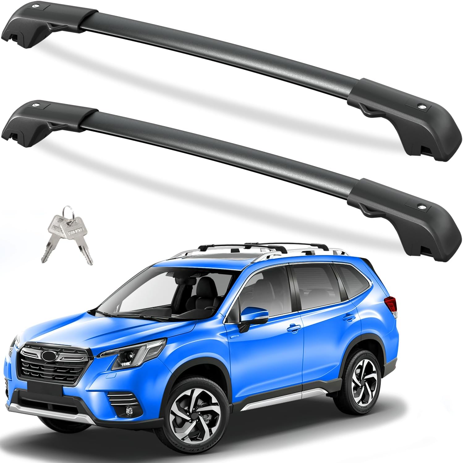 Tuyoung Roof Rack Cross Bars for Subaru Forester 2014-2025