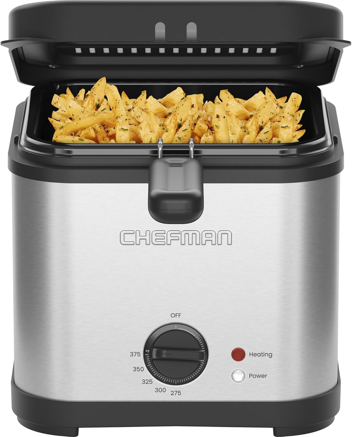 Chefman Fry Guy 2.5 Quart Deep Fryer for Perfect Fried Foods