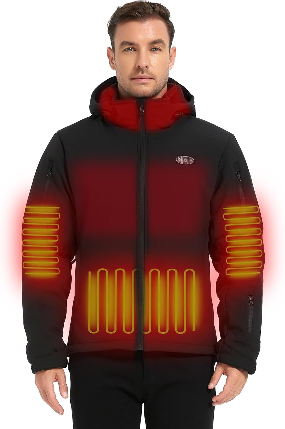 Heated Jackets for Men with Battery Pack - Softshell Comfort