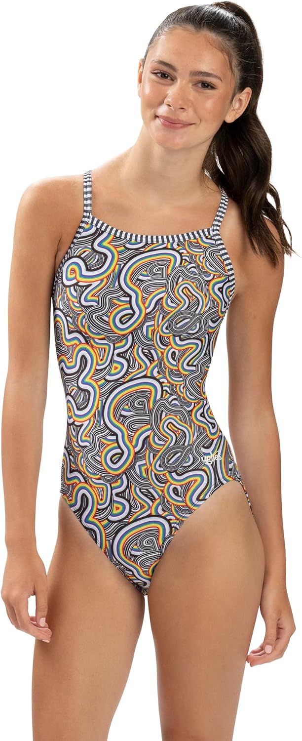 Dolfin Uglies One Piece Swimsuit for Athletic Training and Fitness