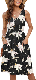 MOLERANI Women Summer Midi Dress - Comfortable Flowy Swing Dress