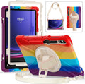 Dteck Galaxy Tab 12.4 in Case with Rotatable Kickstand and S Pen