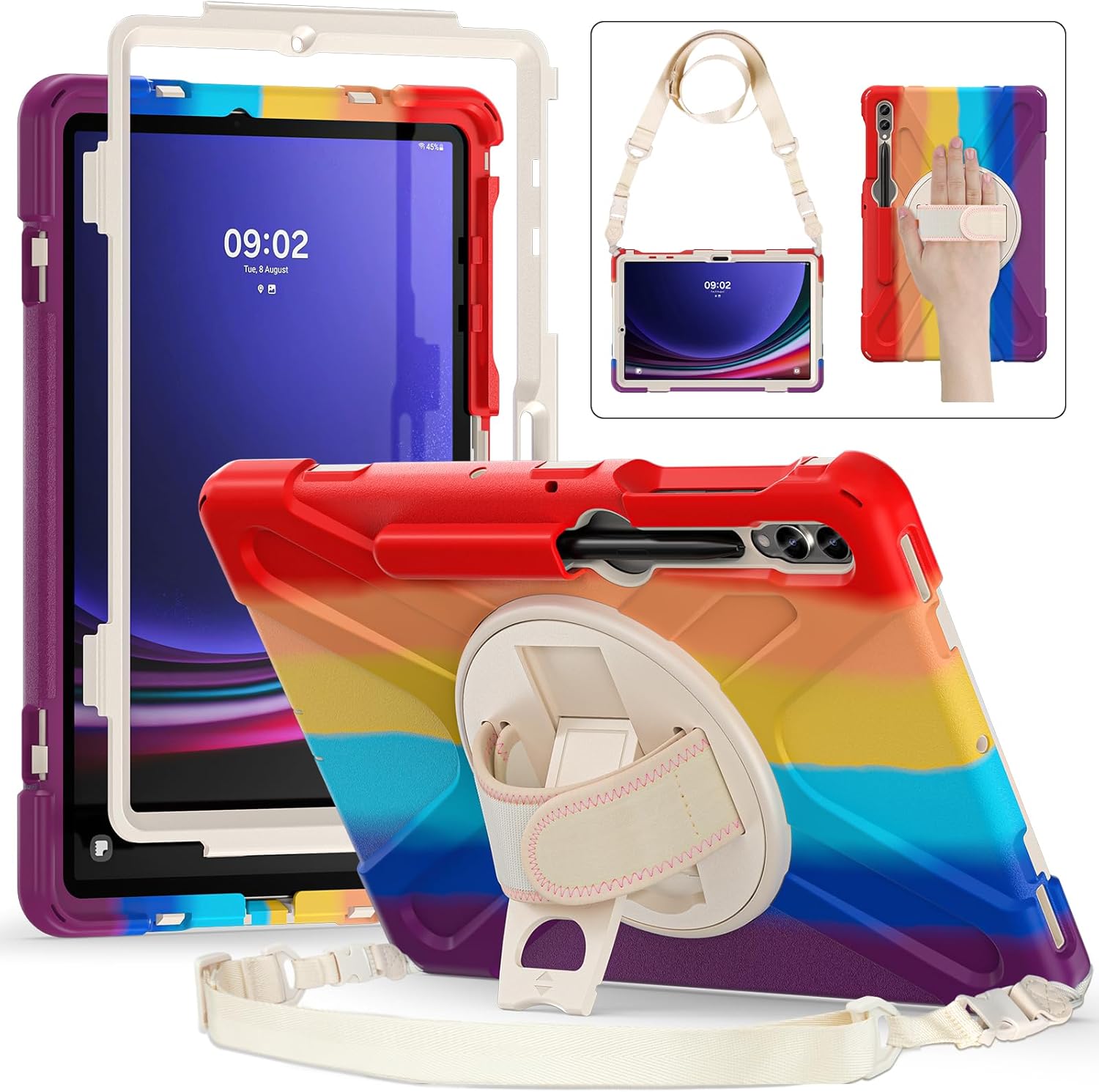 Dteck Galaxy Tab S10+/S9 FE+/S9+/S8+/S7 FE/S7+ Case Review