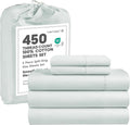 Split King Sheets for Adjustable Bed 450 TC Cotton Sateen - Ballad