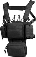 VISMIX Tactical Chest Rig Adjustable Detachable Molle Chest Rigs