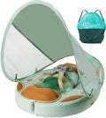 Mambobaby Float with Canopy & Backpack - Non-Inflatable Baby Swim