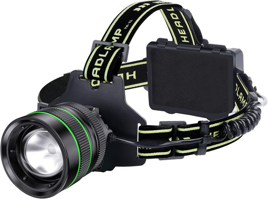 2000LM Super Bright LED Rechargeable Headlamp for Outdoor Use