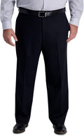 Haggar Iron Free Premium Khaki Classic Fit Flat Front Pant permanent