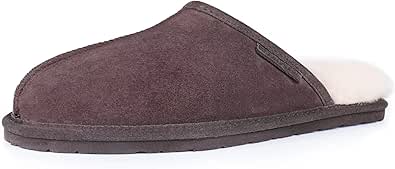 FUZZYFOAMS Men's Darcy Genuine Australian Sheepskin Slippers