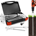12 Pack Glow-in-the-Dark Tent Stakes - Heavy Duty Anchors for Secure Camping - KriToy