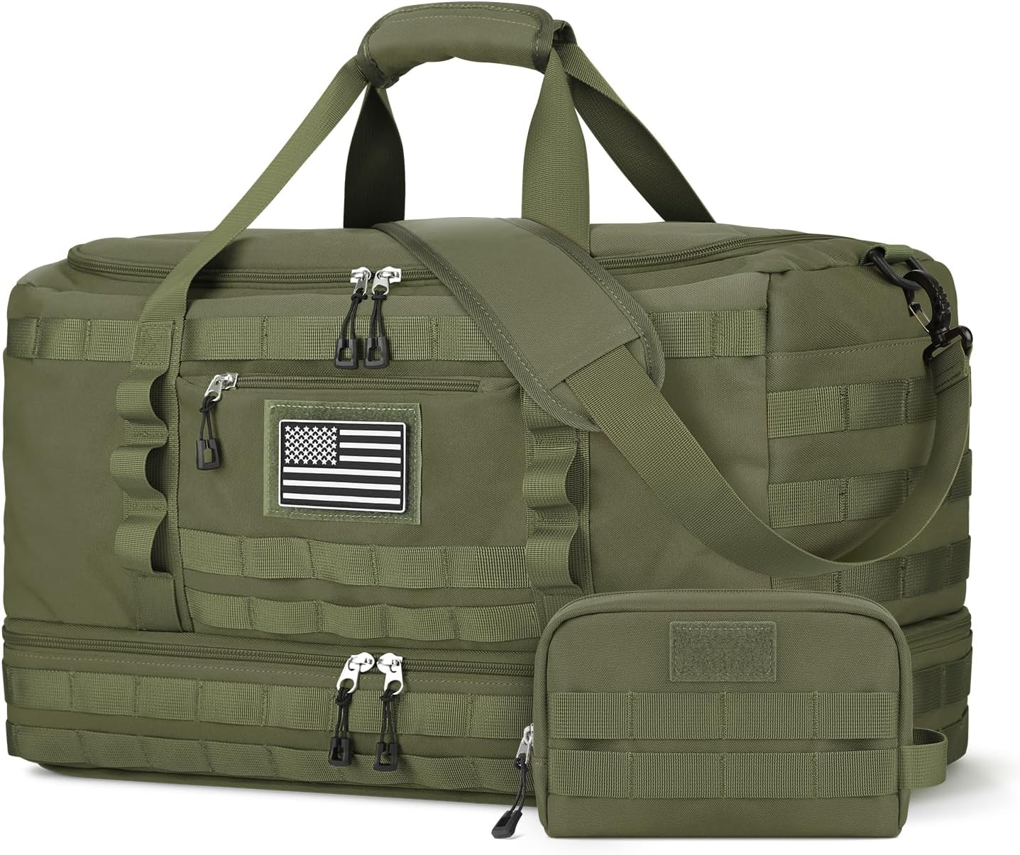 ETRONIK Travel Bag for Men Women - Tactical Duffle for Gym