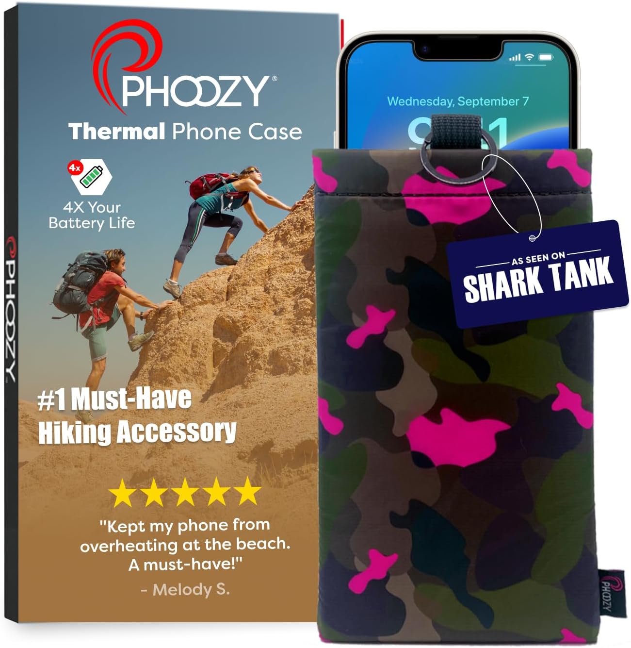 PHOOZY Thermal Phone Case - Apollo II Series for Small Phones