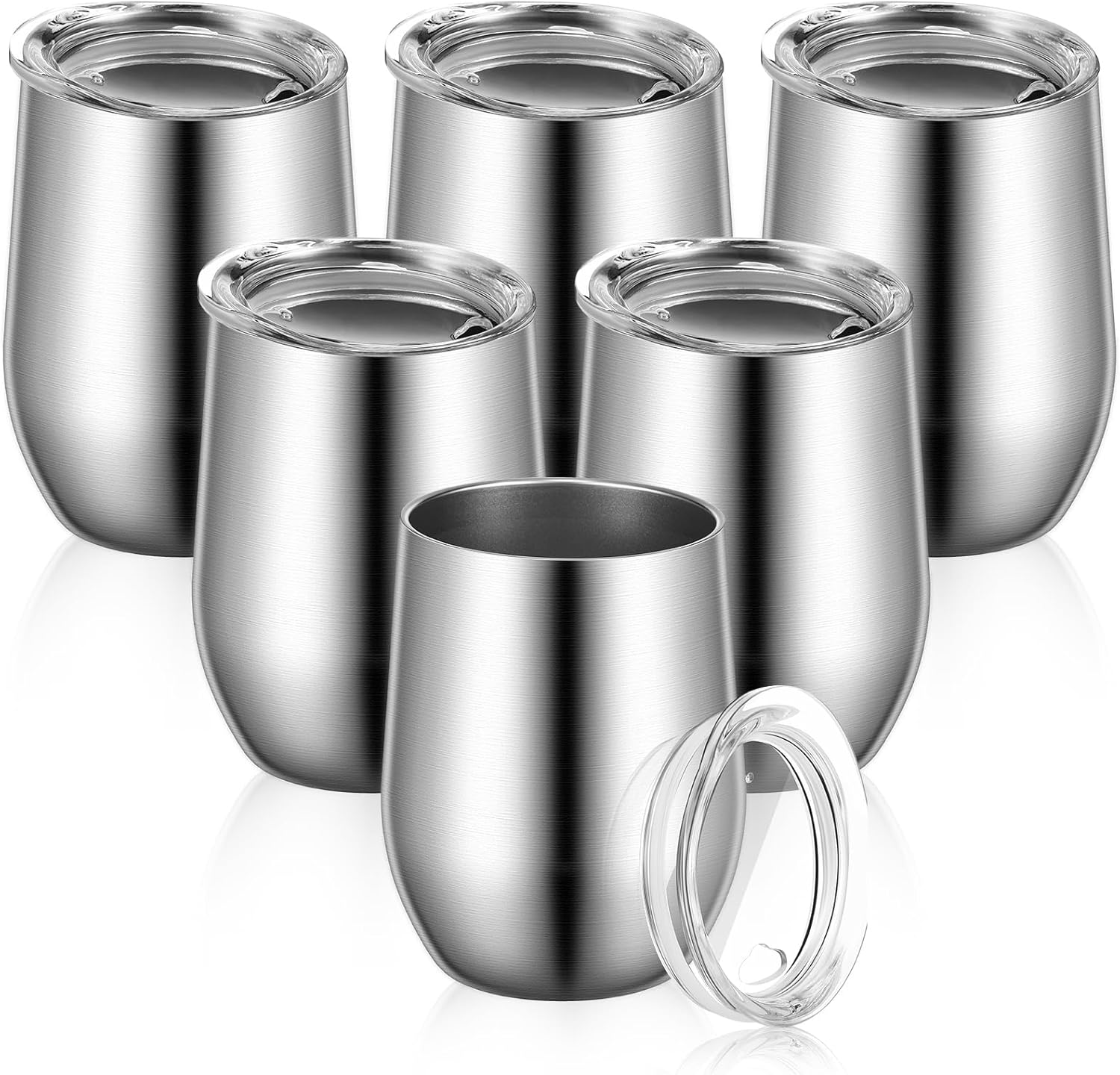 Stainless Steel Wine Tumblers Set for Outdoor Travel and Gifts