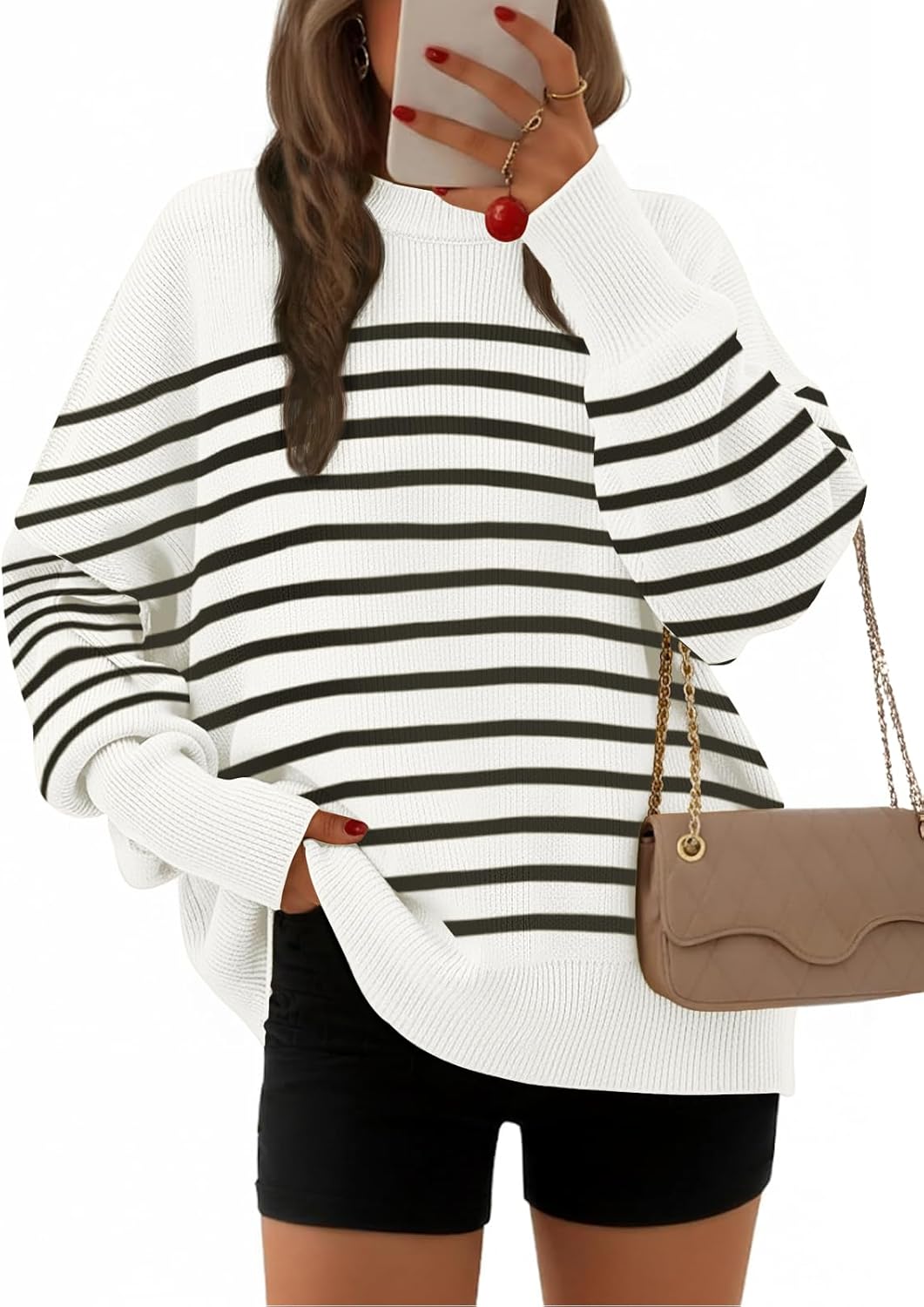 EFAN Women's Oversized Sweaters for Cozy Fall Style