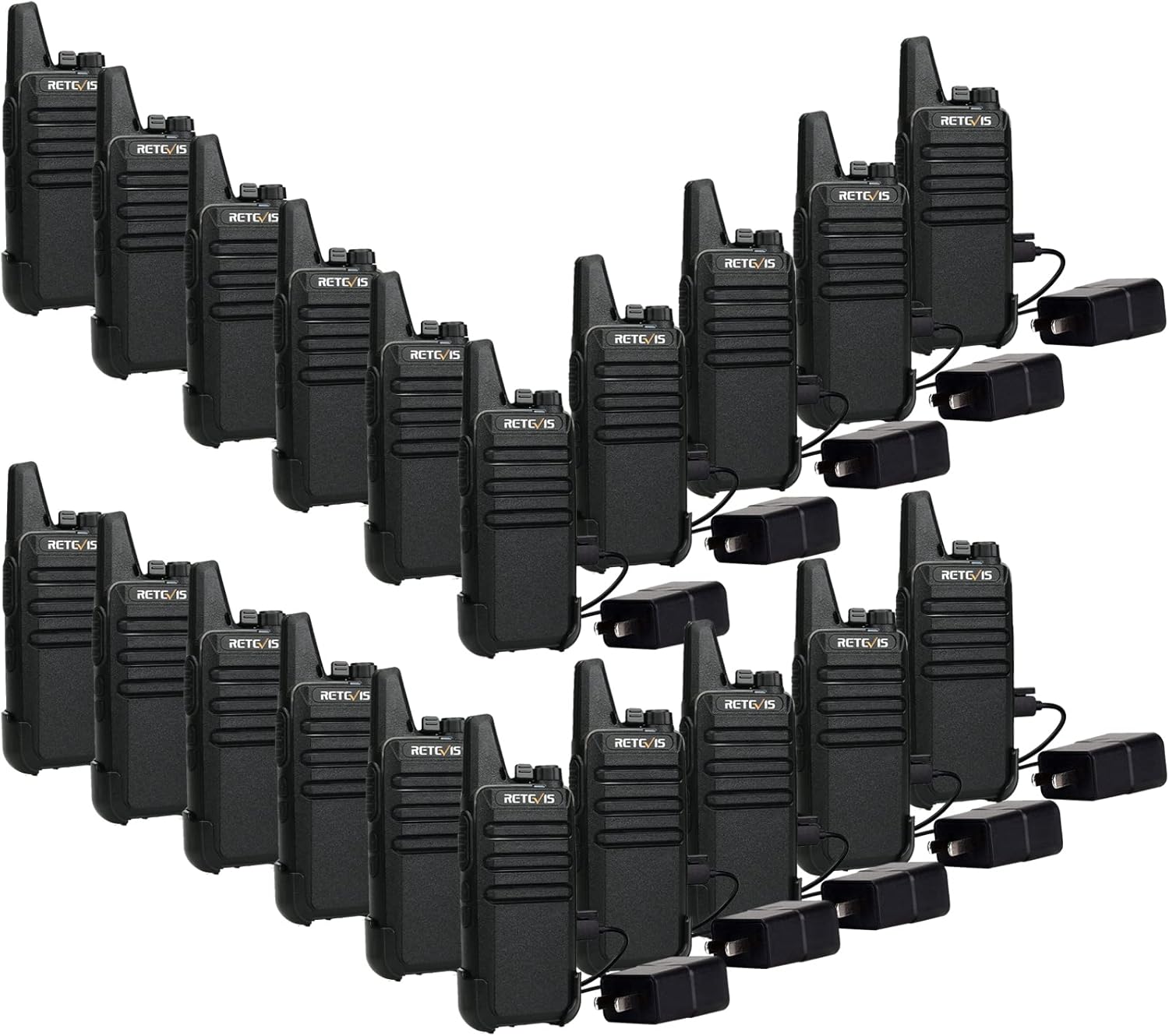 Retevis RT22 Walkie Talkies Mini for Business and School Use