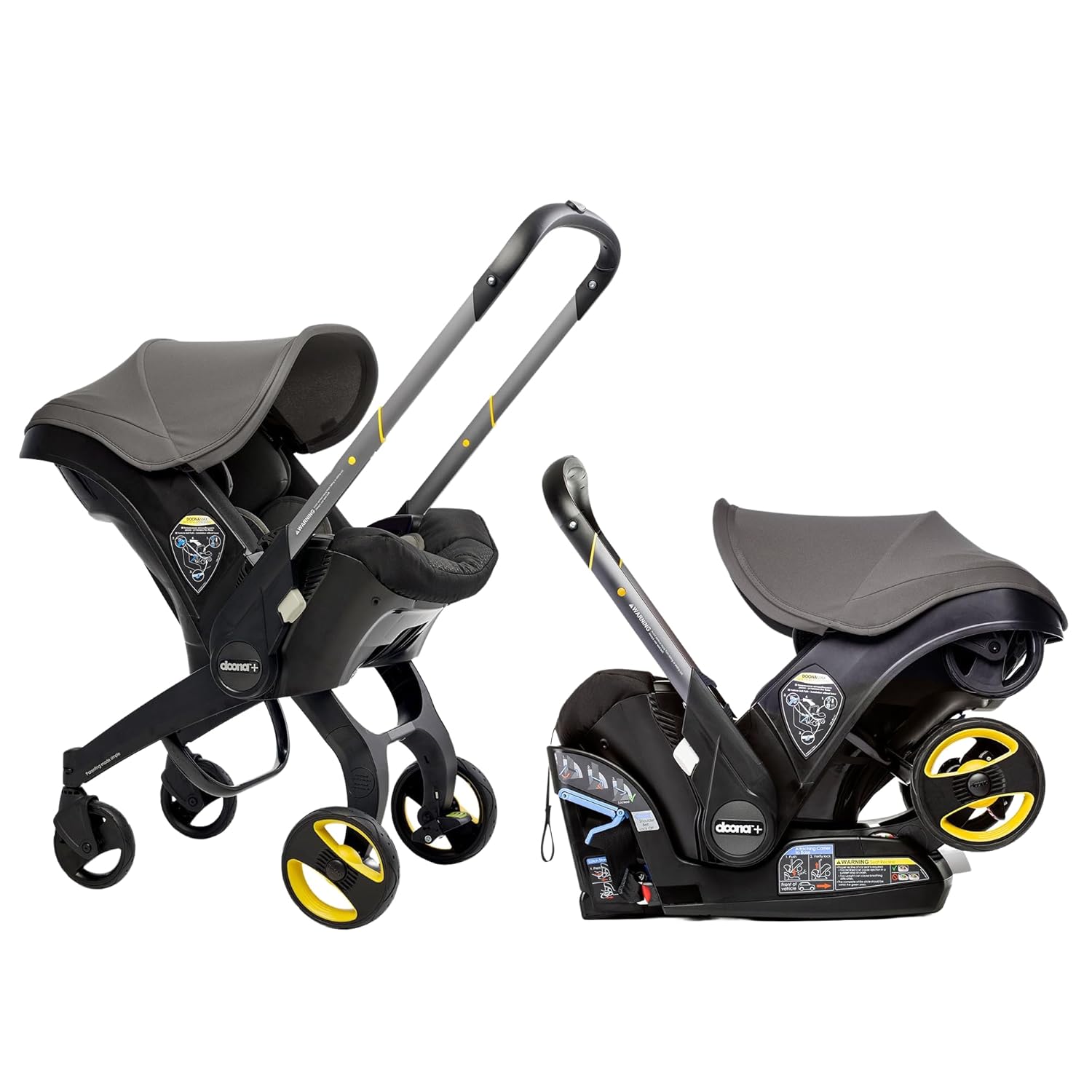 Doona Car Seat & Stroller Travel System for Easy Mobility