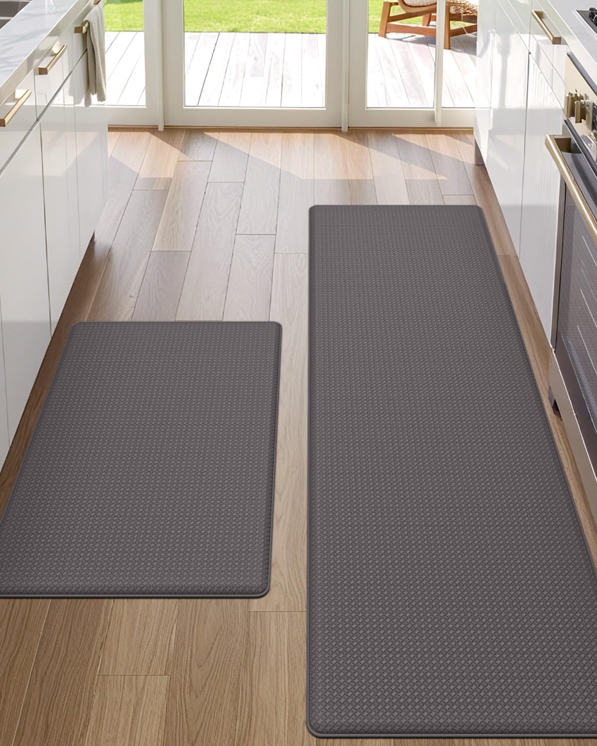 DEXI Kitchen Floor Mats Cushioned Anti Fatigue for Comfort