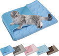 Kittra Cooling Mat for Cats Dogs L 28in x 22in - Instant Self-Cool Pad