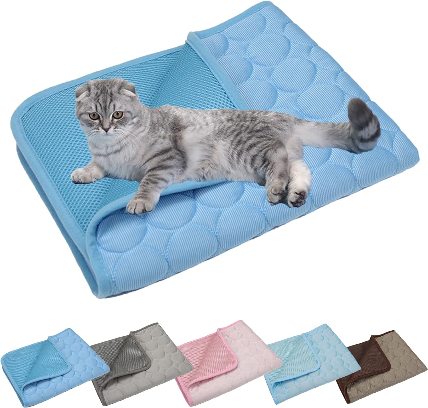 Kittra Cooling Mat for Cats and Dogs - Instant Cool Comfort