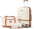 carry on Luggage Sets 20 in Expandable Spinner Set - Compact Travel