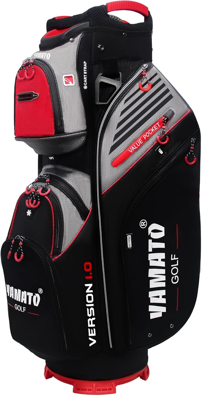Yamato 14-Way Golf Bag: Lightweight & Organized
