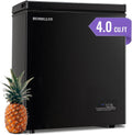 4.0 Cubic Feet Deep Chest Freezer Small Freezer with Electronic