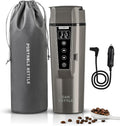 Portable Electric Car Kettle 12V/24V Mini Water Boiler - Travel Mug