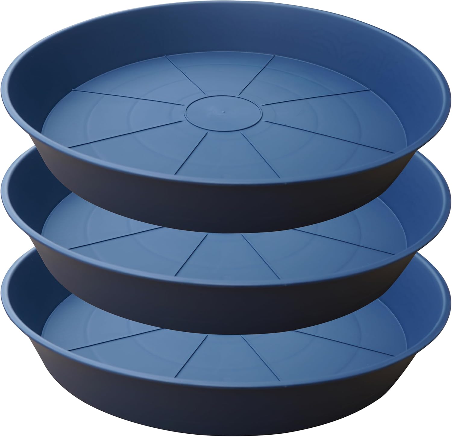22 Inch Plant Saucer Set of 3 for Indoor and Outdoor Use