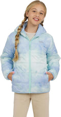 Girls' Reversible Deer Harbor Faux Fur Lined Puffer Jacket - Warm