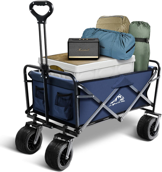 Spacious Collapsible Wagon cart ~ Heavy-Duty, Easy Storage